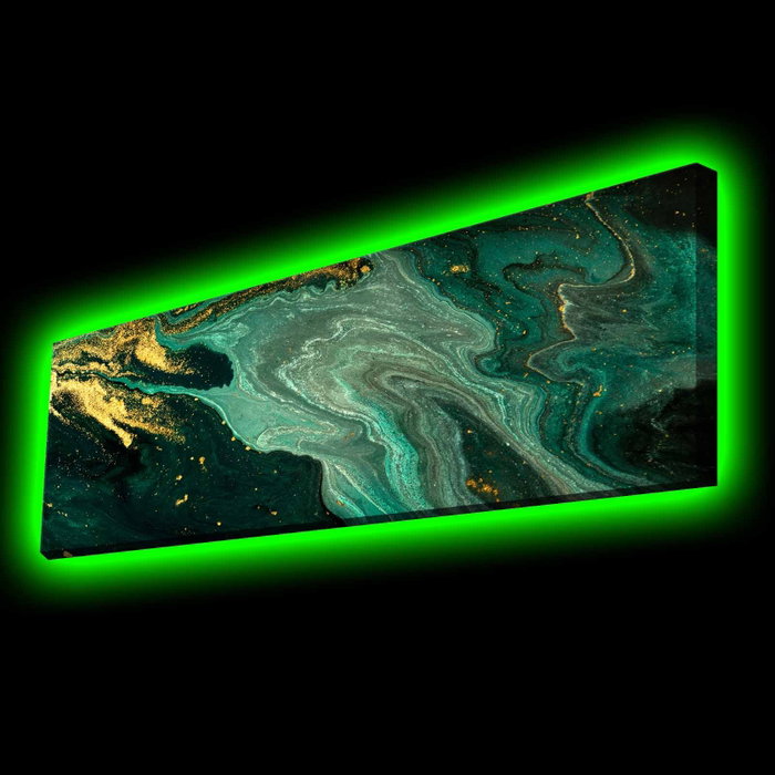 Wallity Cuadro Decorativo Iluminado LED 30x90 cm 3090KTLGDACT - 010